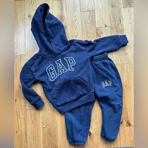 GAP Kids Dark Blue Hoodie and Joggers Set